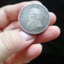 1892 South Africa Silver 2 1/2 Shillings Coin Image 3