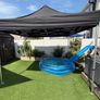 O'Mearas 3m x 3m Commercial Pro 40 Pop Up Shelter - Black in Excellent . Image 2