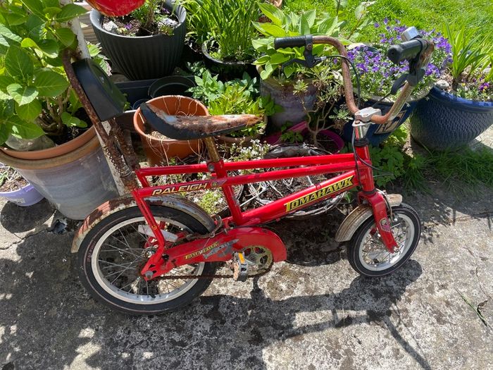 Vintage Raleigh Tomahawk child's chopper
