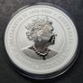 2024 COLORED Lunar Year of the Dragon 1oz Silver 1 Dollar Coin Image 2