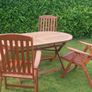 garden table and chairs set Image 2