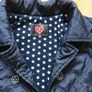 Padded Navy Coat.  Age 2-3 Image 2