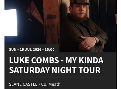 Tickets Luke Combs Front standing