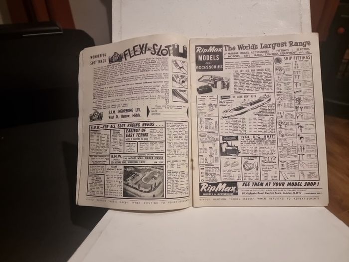 Model maker and model cars  magazine February 1964