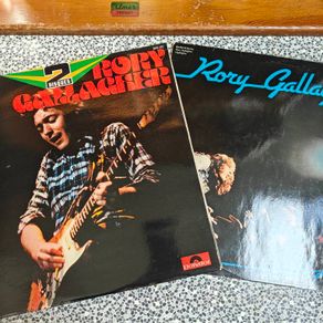 Rory Gallagher, 2 x LPs, German and French compilations.