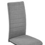 Cantilever Dining Chairs 2 pcs Light Grey Fabric Image 6