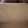 Oxblood red burgundy leather expanding travel suitcase vintage Image 3