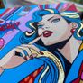 Original acrylic painting on canvas board .Visual Boom. Image 2
