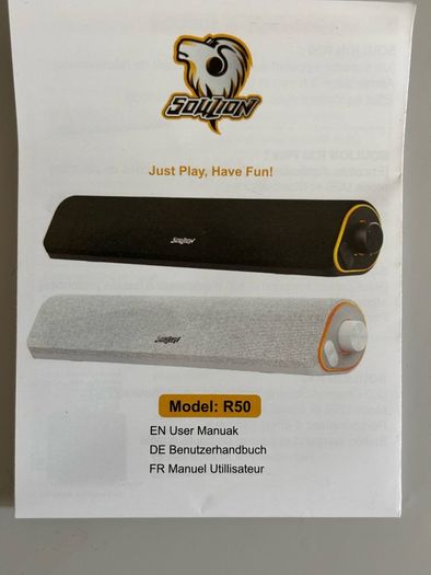 SOULION R50 PC Speakers for Desktop Computer, Laptop, Monitor, Gaming Bluetooth Computer Speakers