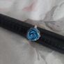 vintage sterling silver rose ring Image 2