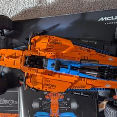LEGO Technic McLaren MCL39 F1 Car (Set 42228) - Built & Displayed