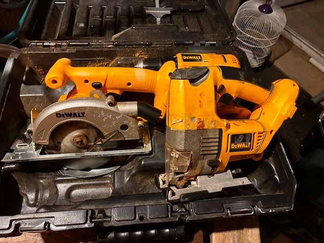 Dewalt Saw/Jigsaw/Drill