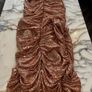 dress sequins gold party Image 2