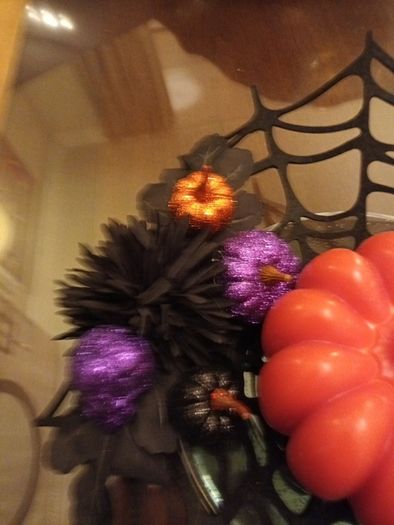 Halloween candle centrepiece