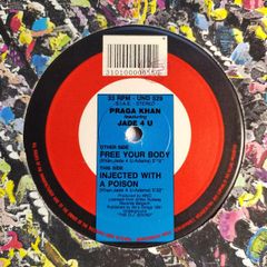 Praga Khan Featuring Jade 4 U - Injected With A + Free Your Body - Underground Records ITALY Quality 90s Piano Dance CLASSIC!