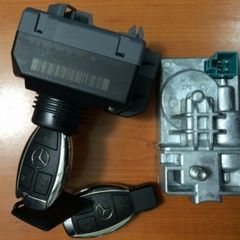mercedes steering lock