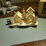 Wooden village with lights Image 4