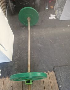 6ft Olympic bar 2X10KG plates