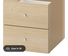 IKEA Kallax drawers insert unopened