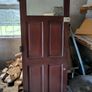 Back Door, Hardwood with Arched Toplight Image 2