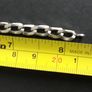 925 Silver - Flat Curb Chain Bracelet Image 7