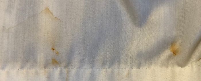 Lined curtain. Vintage fabric