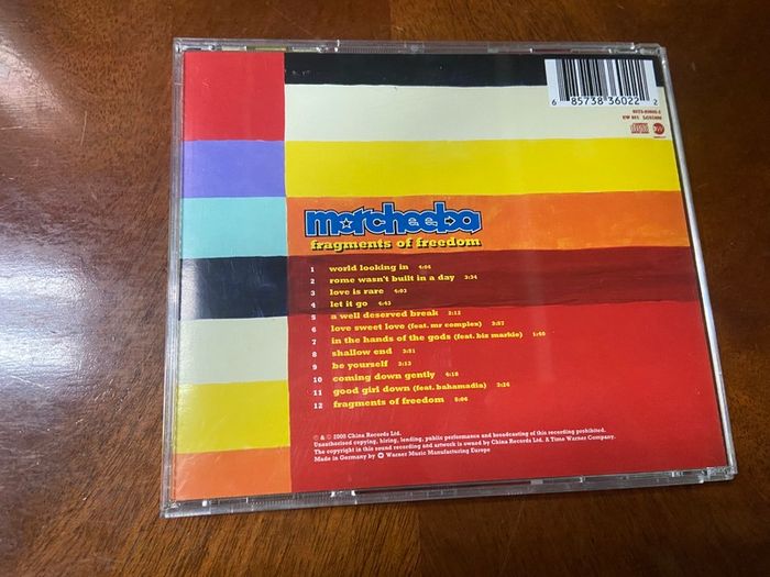 Morcheeba Fragments of Freedom CD
