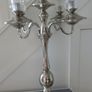 Silver Plated Candlelabra, holds 5 Candles Image 3