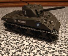 Solido World War 2 US Army Sherman tank in French Army livery 1:50