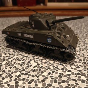 Solido World War 2 US Army Sherman tank in French Army livery 1:50