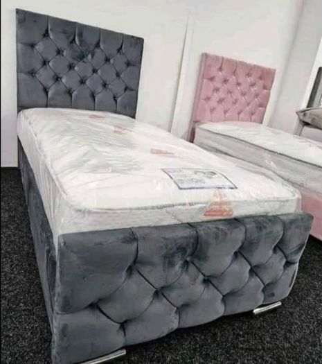Single Monaco Bed frame with Mattress