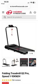 Walking Pad/Folding Treadmill Q2 Pro, Speed 1-10KM/H