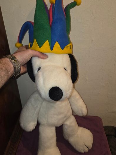 Vintage Snoopy Jester Plush