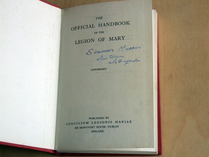 Legio Mariae: The Official Handbook of the Legion of Mary (1962)