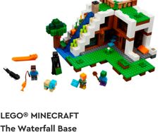 Lego Minecraft Waterfall Base #21134