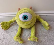 Mike Wazowski Monster Monsters Inc Disney Pixar Whitehouse Leisure Plush  approx. 14 Used Please see photos