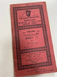 1948 Achill Island Map
