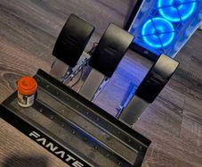 Fanatec CSL Pedals + Load Cell Brake + Clutch (Upgraded Elastomers + Originals Included)