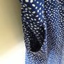 Navy Blue polka dot jumpsuit 12-13yr with pockets Image 7