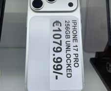 Iphone 17 Pro 256gb Eu Grade A Unlocked