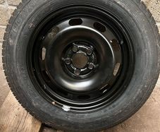 VW 15" steel spare wheel unused.