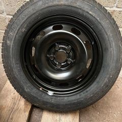 VW 15" steel spare wheel unused.