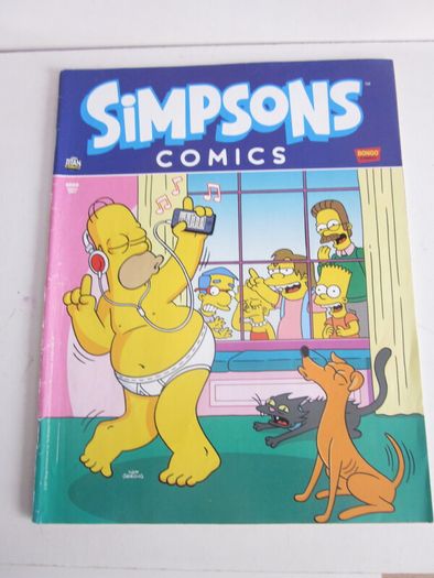 Five Simpsons Comics Published by Bongo Comics