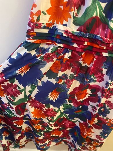 Savoir floral dress and matching bolero (size 18)