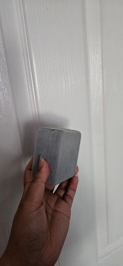 Velvet Jewelry Case in Grey
