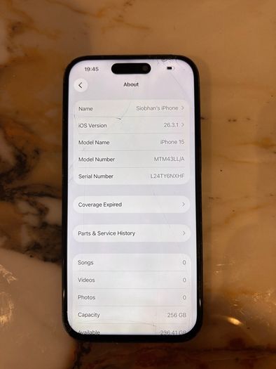 iPhone 15 256gb