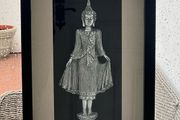 Large Framed Buddha statue / ornament