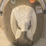 baby chair vibrates and play music with neon lights it's just like new Image 3