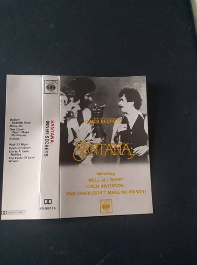 SANTANA cassette album Inner Secrets