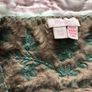 Girls Monsoon furry lined brown floral embroidery gilet body warmer Image 2